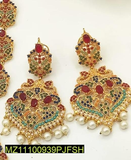 Nauratan Mala Set With Bindiya
