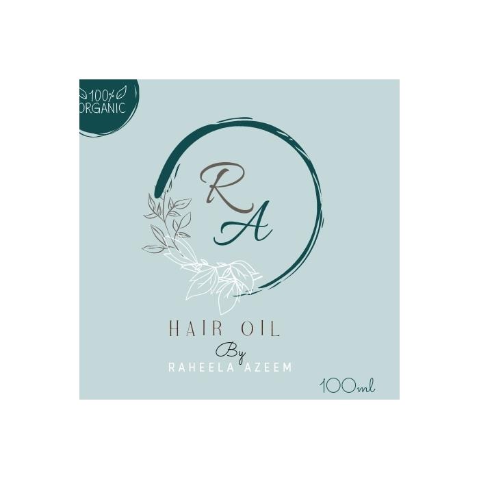 HAIR OIL BY RAHEELA AZEEM Logo