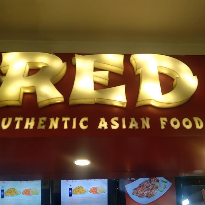 RED (Authentic Asian Food) Logo